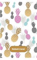 Notebook & Journal: I Love Cute Pineapples