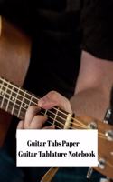 Guitar Tabs Paper Guitar Tablature Notebook