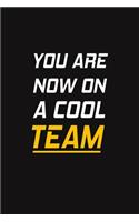 You Are Now On A Cool Team