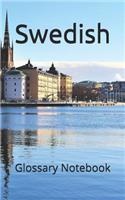 Swedish Glossary Notebook