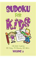 Sudoku for Kids Volume 6