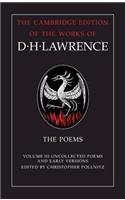 The Poems: Volume 3, Uncollected Poems and Early Versions