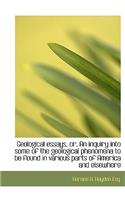 Geological Essays, Or, an Inquiry Into Some of the Geological Phenomena to Be Found in Various Parts
