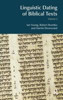 Linguistic Dating of Biblical Texts: Volume 2