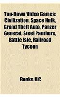 Top-Down Video Games: Civilization, the Legend of Zelda, SimCity, SimCity 4, the Legend of Zelda: A Link to the Past, SimCity 2000(English)