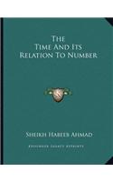 The Time and Its Relation to Number