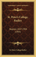 St. Peter's College, Radley