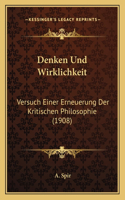 Denken Und Wirklichkeit