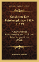Geschichte Der Befreiungskriege, 1813-1815 V1