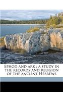 Ephod and Ark