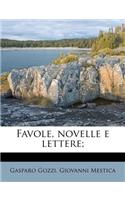 Favole, novelle e lettere;