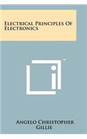 Electrical Principles Of Electronics