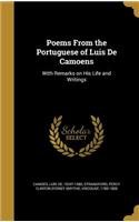 Poems From the Portuguese of Luis De Camoens