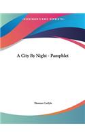 A City By Night - Pamphlet