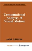 Computational Analysis of Visual Motion