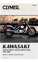 Kawasaki Vulcan 800 & Vulcan 800 Classic Motorcycle (1995-2005) Service Repair Manual