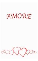 Amore Taccuino: Libretto d'appunti - Blocco - Notes - Quaderno - Agendina - Amore - San Valentino 120 pagine allineati - 6x9 inches