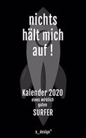 Kalender 2020 für Surfer: Wochenplaner / Tagebuch / Journal für das ganze Jahr: Platz für Notizen, Planung / Planungen / Planer, Erinnerungen und Sprüche