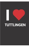 Tuttlingen: Notizbuch, Notizblock, Notebook - Liniert, Linien, Lined - 120 Seiten, DIN A5 (6x9 Zoll) - Notizen, Termine, Ideen, Skizzen, Planer, Tagebuch, Organ