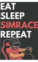 Eat Sleep Simrace Repeat