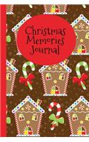 Christmas Memories Journal: Kids Writing Notebook To Record Holiday Events and Thoughts That Makes a Perfect Stocking Stuffer