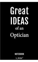 Notebook for Opticians / Optician