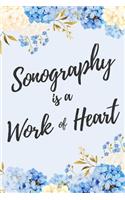 Sonography is a Work of Heart