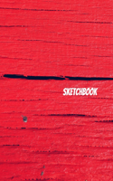 Sketchbook: Red Wooden Wall Design
