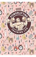 Powerlifting Training Log: (163 Powerlifting Training Log)