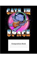 Cats in Space: Funny Space Cat Notebook for Feline Lovers