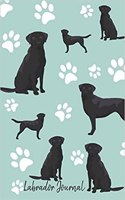 Labrador Journal: Cute Dog Breed Journal Lined Paper