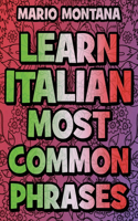 LEARN ITALIAN Most Common Phrases COLORING BOOK (With ENGLISH Translation)
