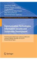 Communication Technologies, Information Security and Sustainable Development