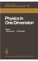 Physics in One Dimension