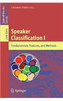 Speaker Classification I