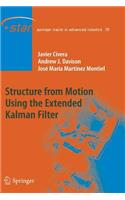 Structure from Motion Using the Extended Kalman Filter