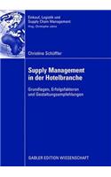 Supply Management in Der Hotelbranche