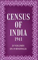 Census of India 1941: Coorg, Delhi, Baroda, Central India - Tables Volume Book 7 Vol. XV to Vol. XVIII [Hardcover]