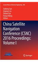China Satellite Navigation Conference (CSNC) 2016 Proceedings: Volume I