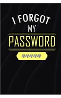 I Forgot My Password