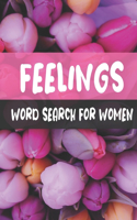 Feelings Word Search For Women