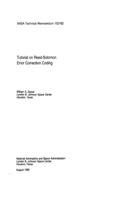 Tutorial on Reed-Solomon error correction coding