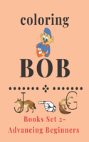 coloring Bob Books Set 2-Advancing Beginners: School Zone Ages 4 to 6, Preschool to Kindergarten, ABCs, Uppercase and Lowercase Letters, Spelling, and More
