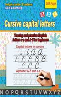 Cursive capital letters