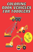 Coloring Book Vehicles For Toddlers
