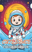 Cute Space Coloring Book for Kids