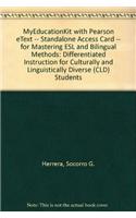 MyEducationKit with Pearson eText -- Standalone Access Card -- for Mastering ESL and Bilingual Methods