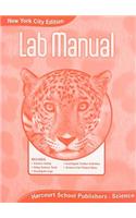 Harcourt Science: NYC Lab Manual Student Edition Science 08 Grade 5