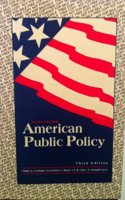 American Public Policy: An Introduction