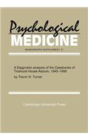 Diagnostic Analysis of the Casebooks of Ticehurst House Asylum, 1845 1890